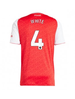Arsenal Ben White #4 Replika Hemmakläder 2025-26 Kortärmad